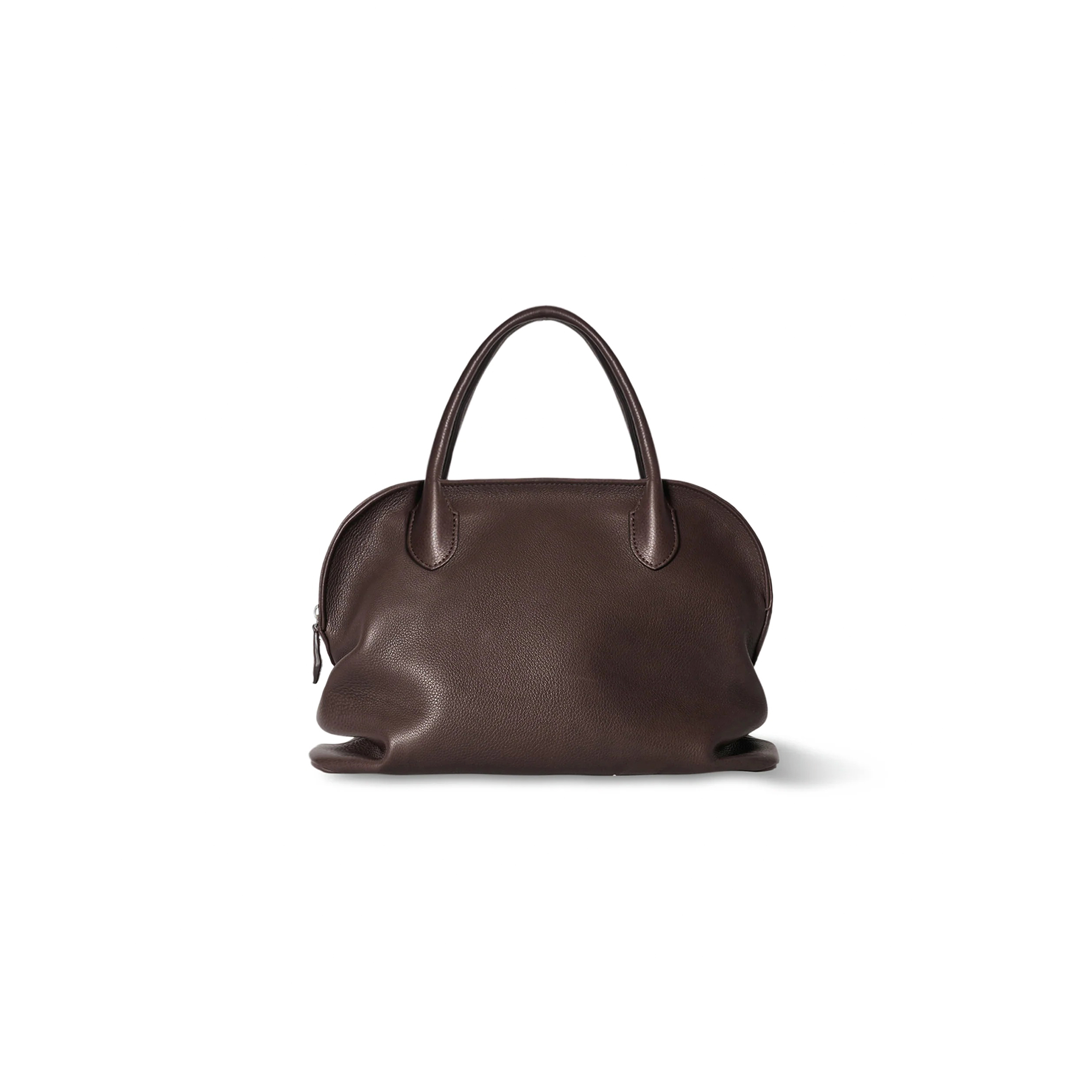 THE ROW AGNES 12 LEATHER HANDBAG W1713L663HPGA (33*21*15cm)